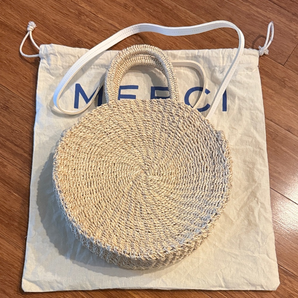 Clare V Moyen Alice Straw Bag